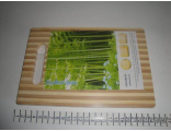 Доска разделочная бамбук 24х16х0,9 см