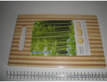 Доска разделочная бамбук 28х18х0,9 см