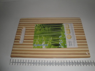 Доска разделочная бамбук 30х20х0,9 см