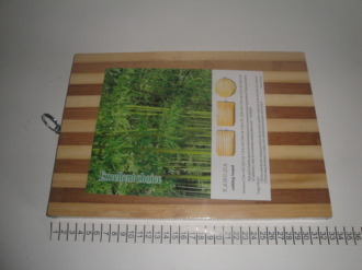 Доска разделочная бамбук 32х22х1,7 см
